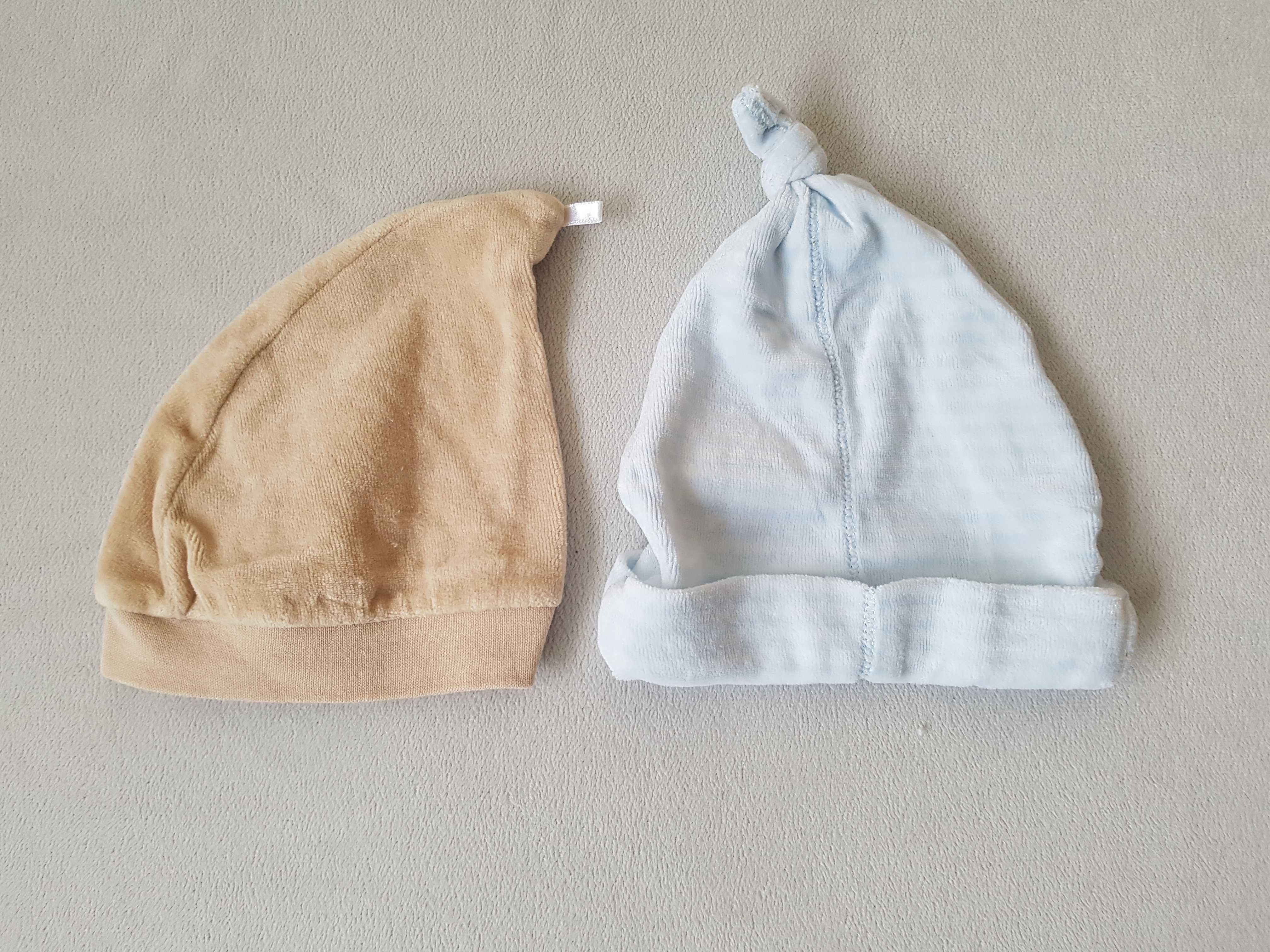Zestaw czapek niemowlęcych 62 - 68 (6 sztuk)