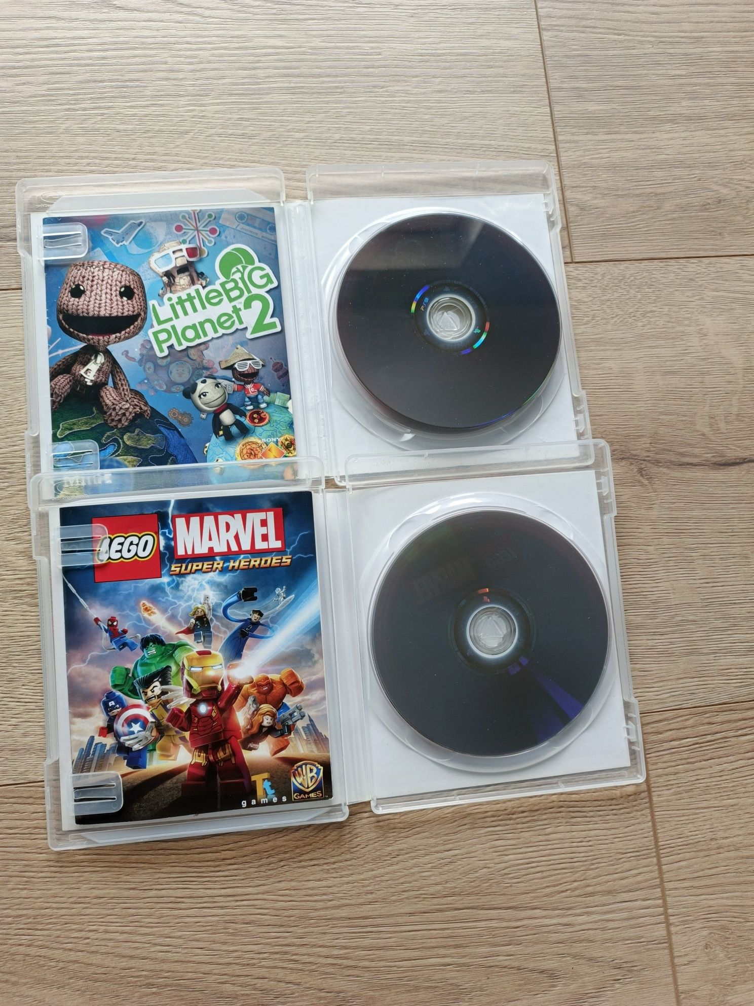 2x gra PS3 Little Big Planet,Lego Marvel PS3 PL