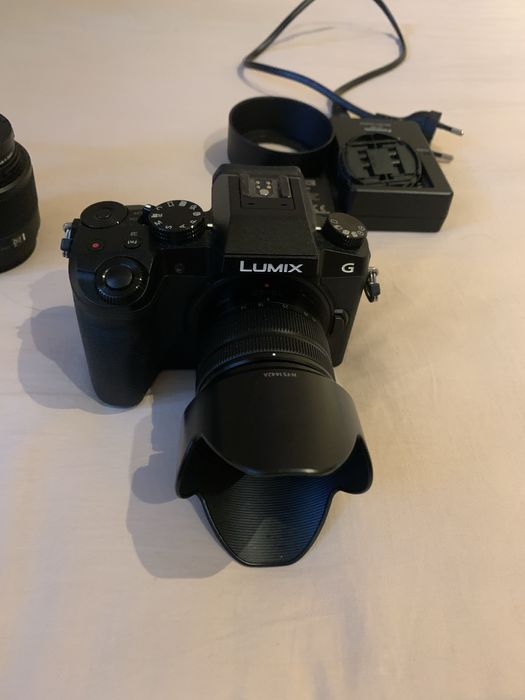 Aparat Lumix G7 + dwa obiektywy i akcesoria