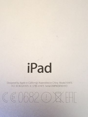 Apple iPad Air, modelo A1475