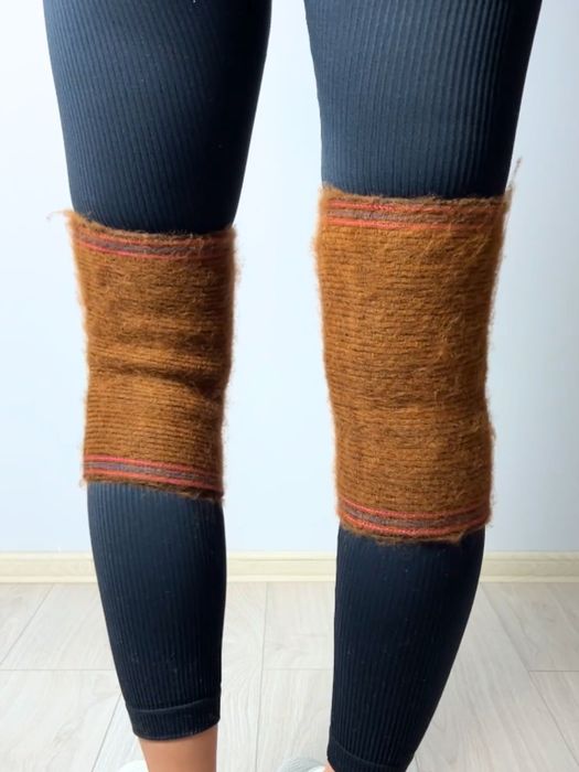 Комплект пояс та наколінники з верблюжої вовни Nebаt