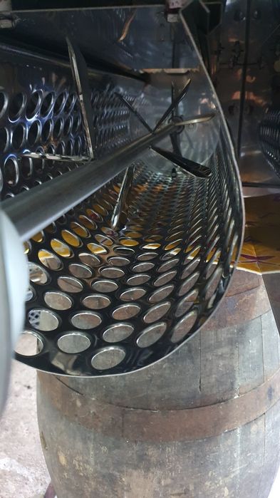 Esmagador Desengaçador uvas para vinho com motor