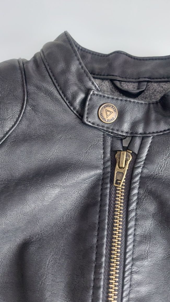 Ramoneska Kurtka Zara Baby r 98 (2-3 lata) Jak NOWA Biker Bike Eco Skó