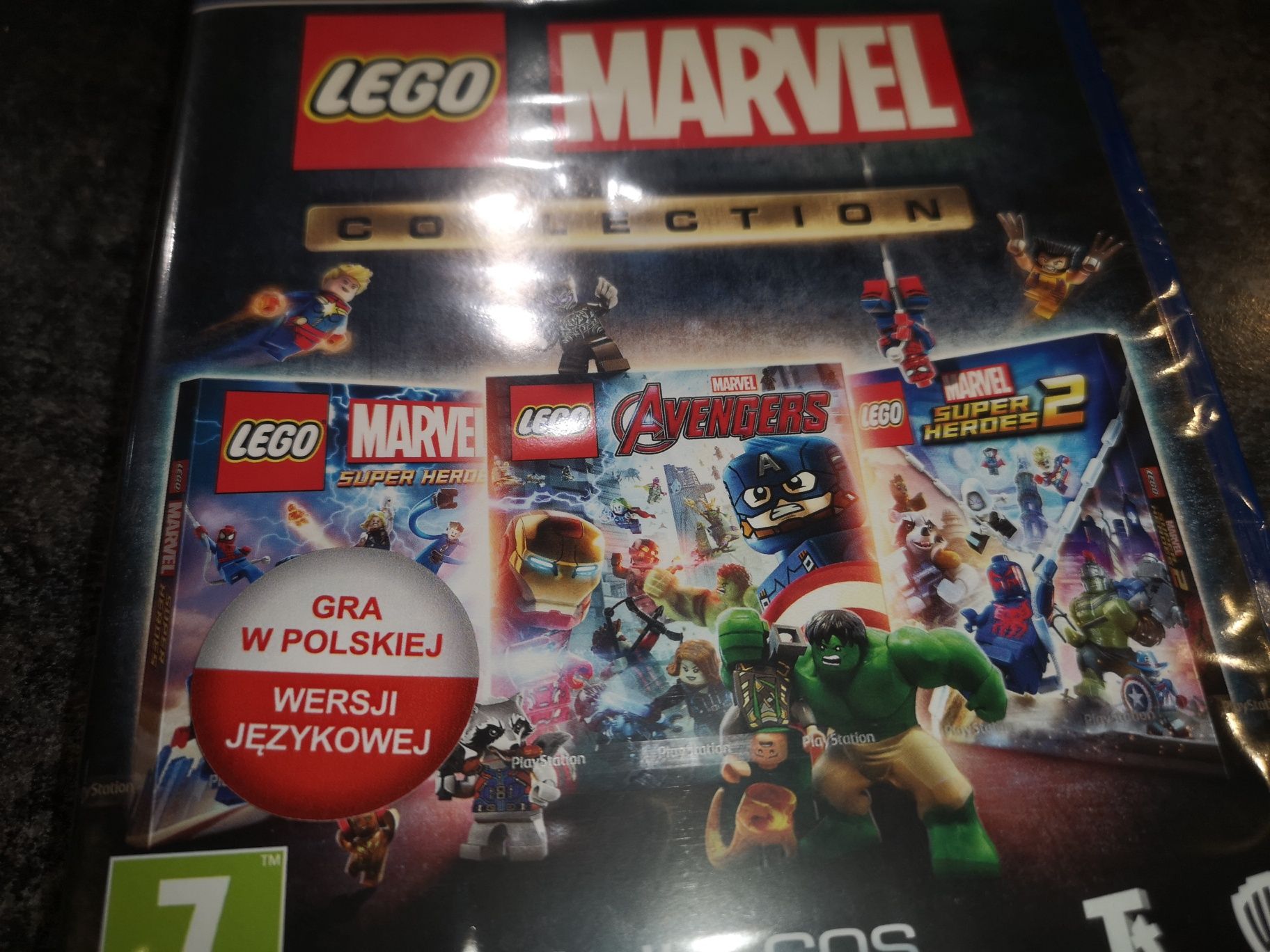 Lego Marvel Collection (3 gry) PS4 PL (nowa w folii) sklep