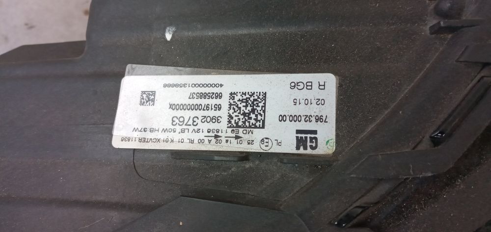 Opel astra k опель астра к фара