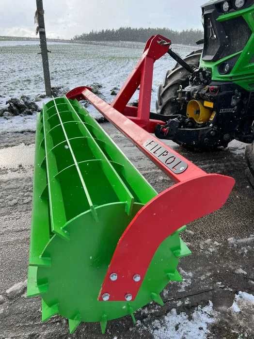Rolka duży wał na przedni tuz ciężki średnica fi 70 cm 3m