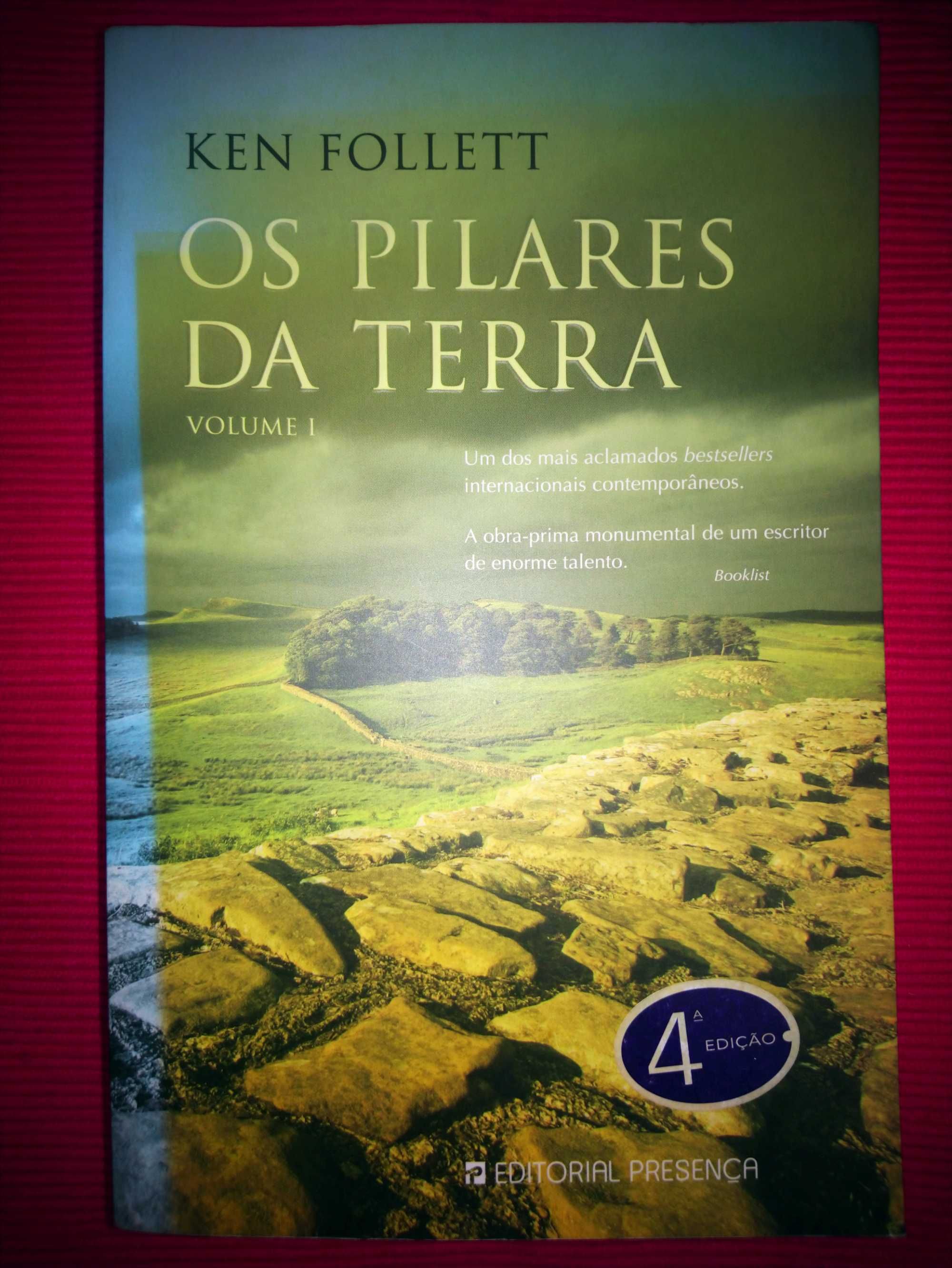 Livro "Os Pilares da Terra - Volume I" - Inclui portes