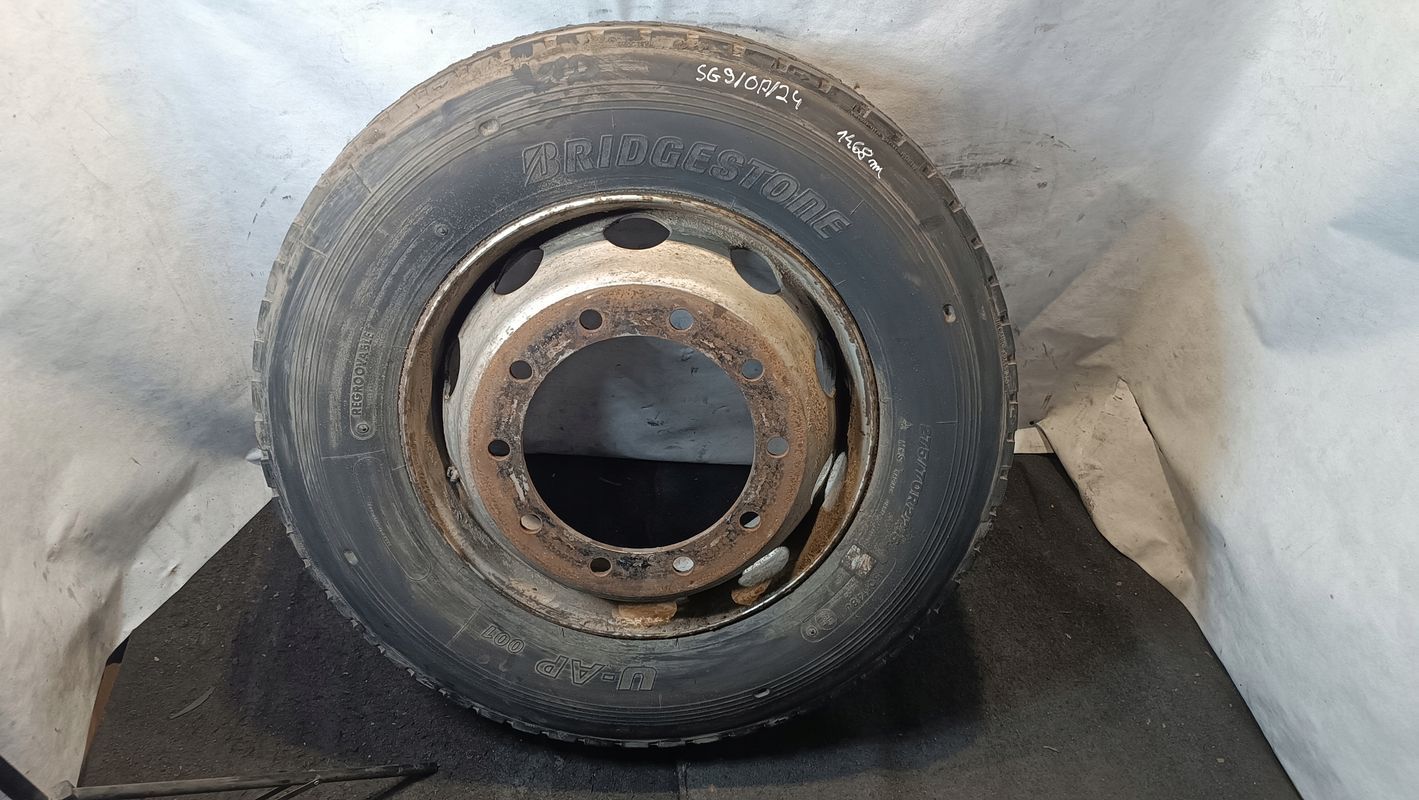 Koło Opona Felga 1x R22,5 Bridgestone U-ap 001, 275/70
