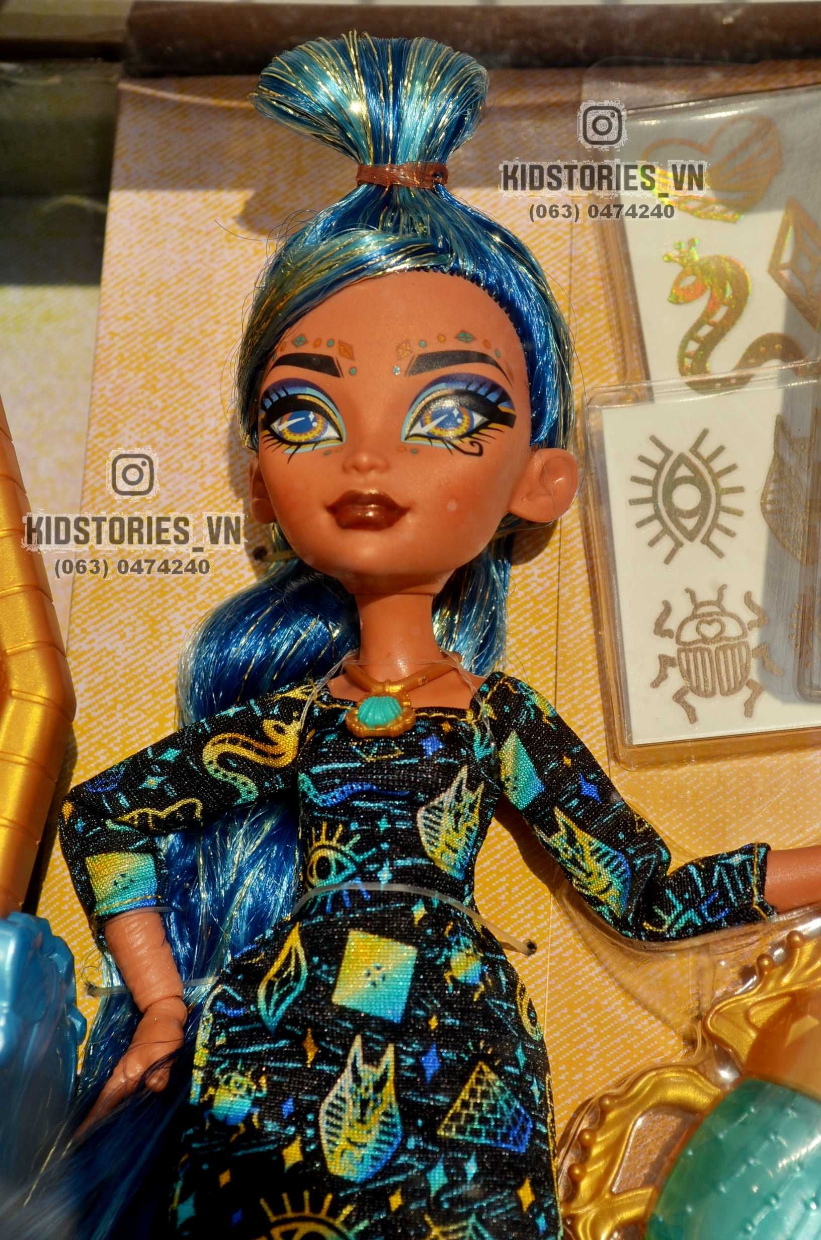 Monster High Cleo De Nile Golden Glam Case лялька монстер хай Клео Ніл