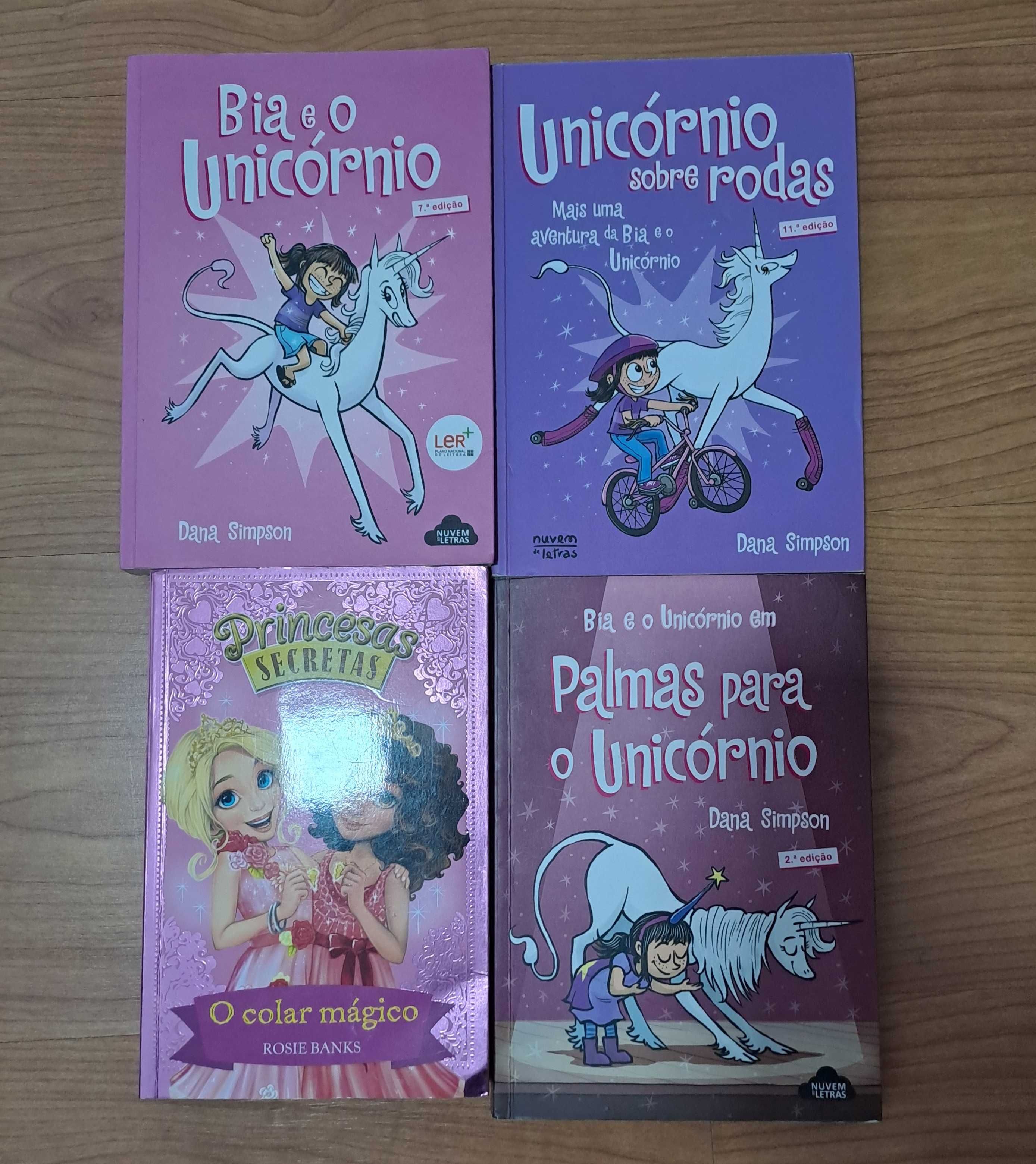Livros juvenis - Bia e o unicórnio