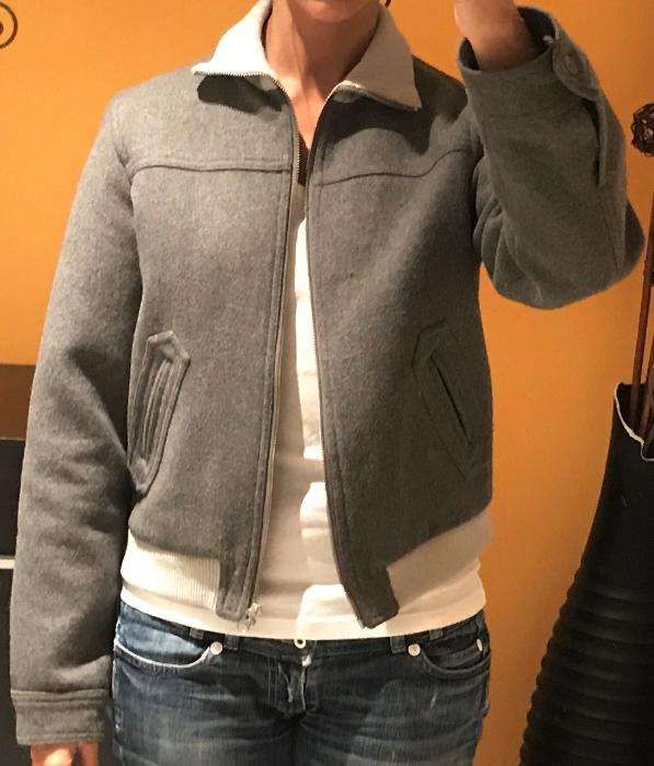 Casaco cinzento Pull & Bear - Tamanho 36