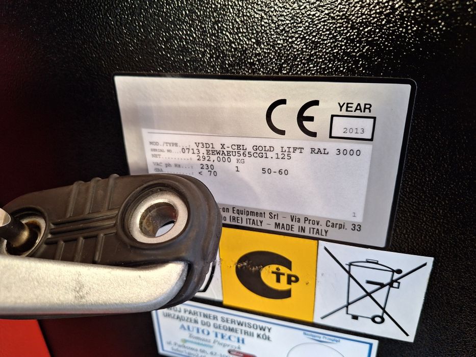 John Bean 3D x-cel geometria kół zbieżność