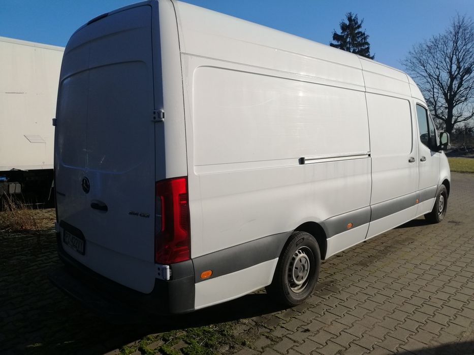 Mercedes Sprinter maxi 907 model salon Polski izoterma faktura 23 supe