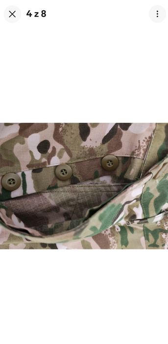 Super spodnie na ryby lub do lasu Multicam rozmiar XXL okolo100 cm pas