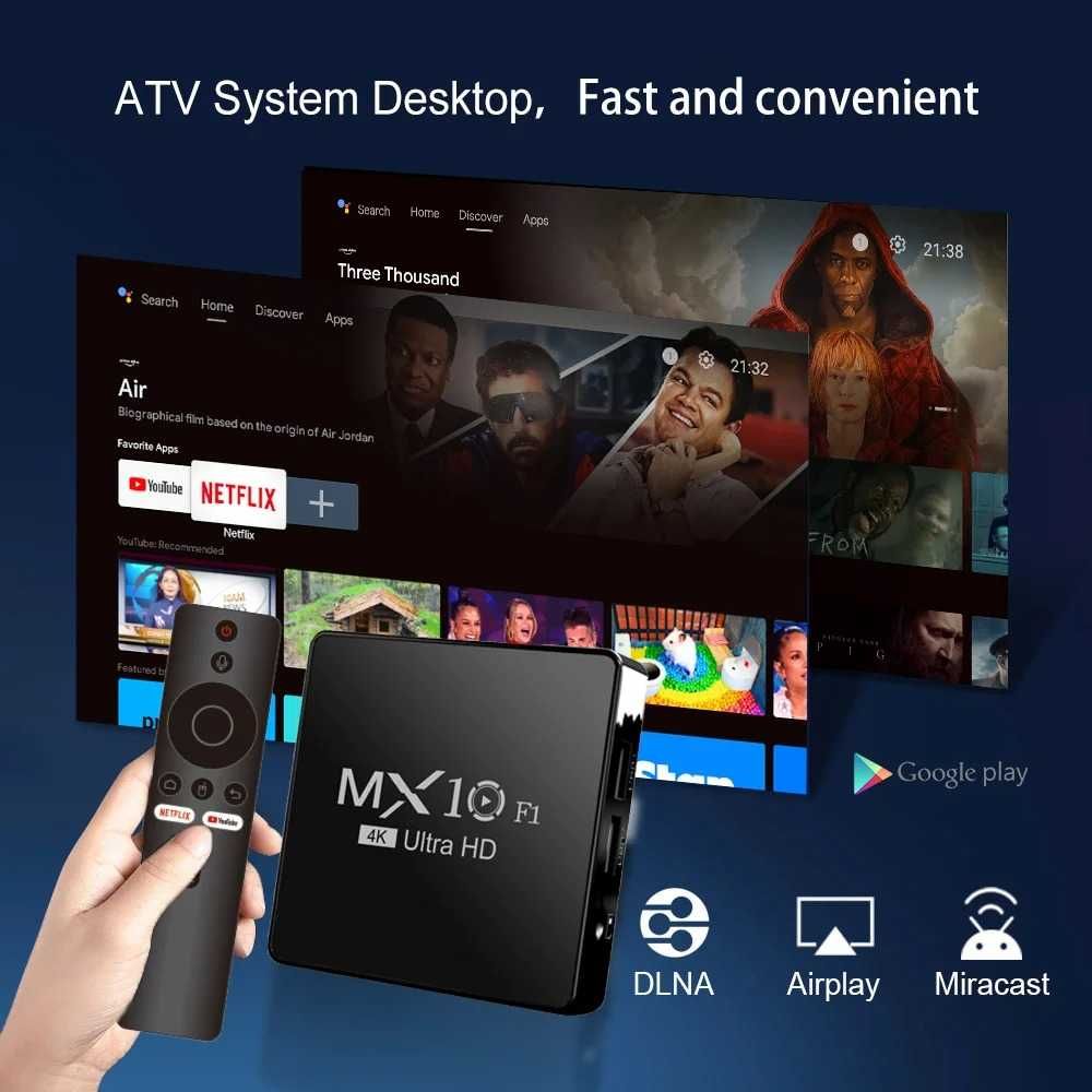 Inteligentny dekoder TV 4K Android 13 – streaming w Ultra HD!