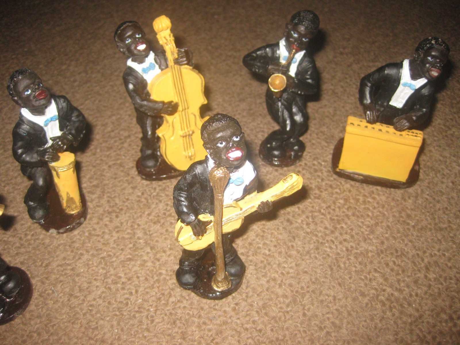 Colecção Completa de 6 Figuras "A Banda" de Jazz