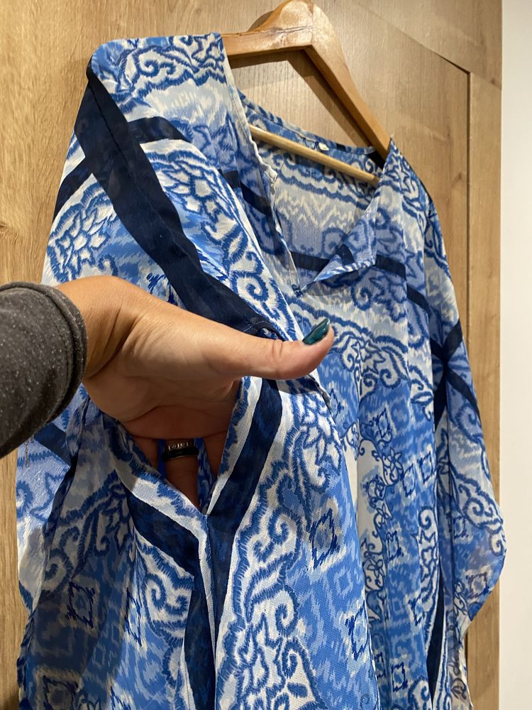 Boho plażowa tunika M/L