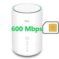 TCL LinkHub router LTE cat 13 4G+ modem tlc 600 Mbps wifi SIM