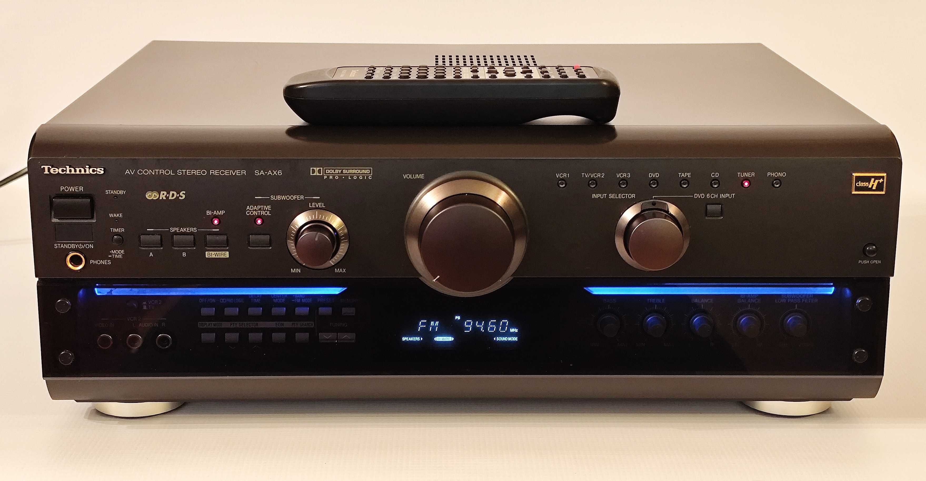 Technics SA-AX6 dolby/stereo amplituner