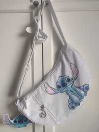 Nowa torebka nerka Disney Lilo i Stich Primark  melanż szara