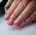 Manicure hybrydowy, pedicure, żel