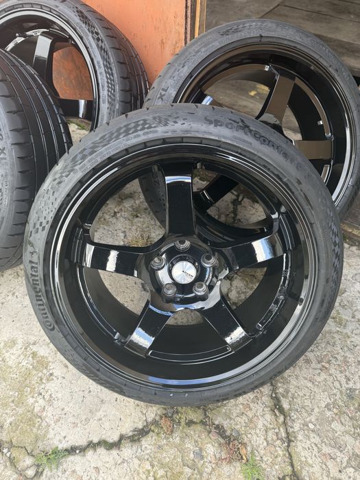 Диски с резиной continental r18 5x112 8,5j et35