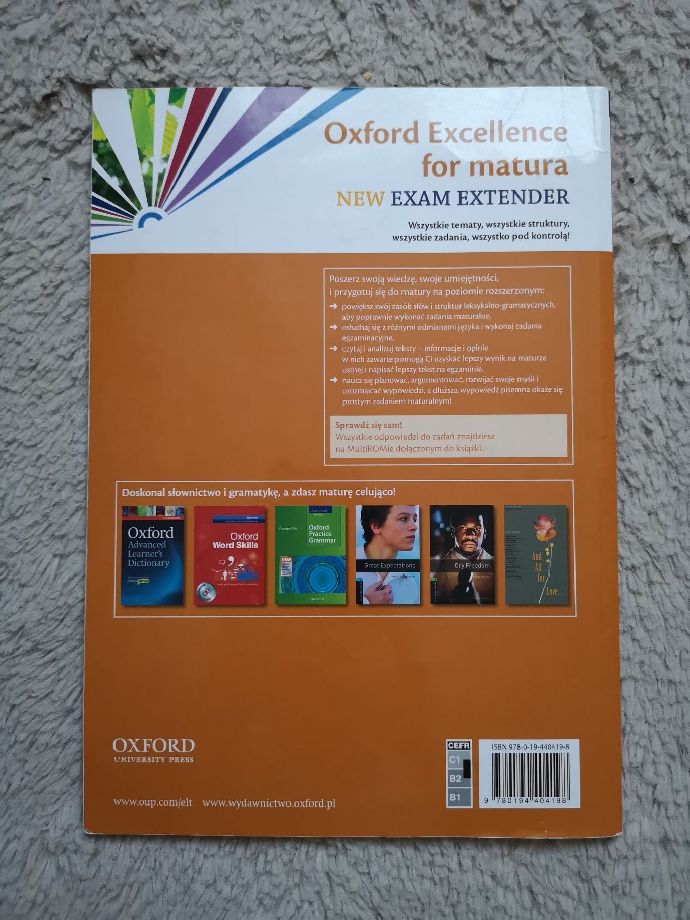 Oxford Excellence for Matura podręcznik z repetytorium j. angielski