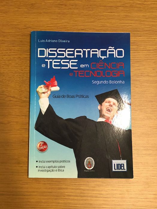 Livro "Dissertação e tese em ciência e tecnologia" (NOVO)