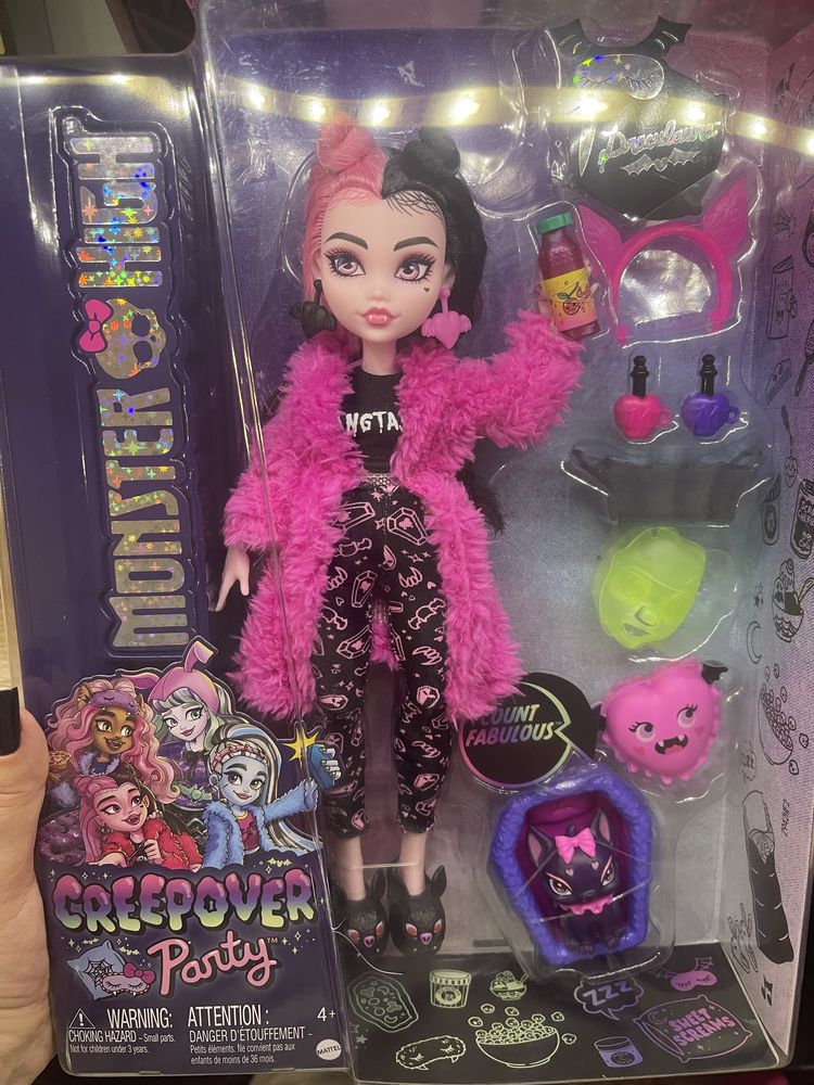 Monster high g3 Draculaura creepower party