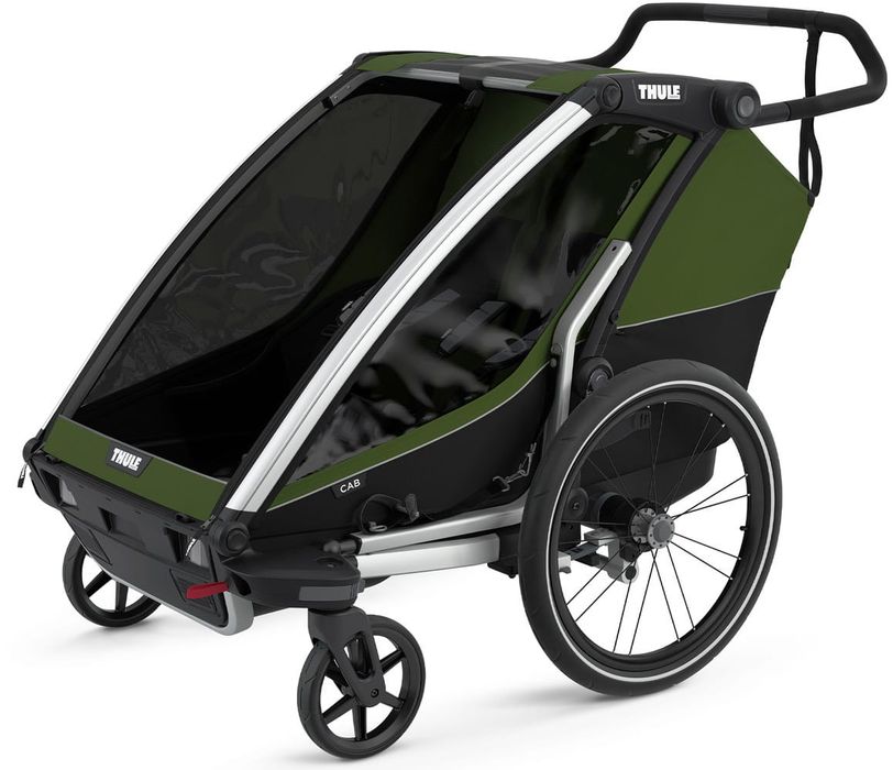 THULE Chariot Cab 2 - przyczepka rowerowa, wózek do roweru 2w1.