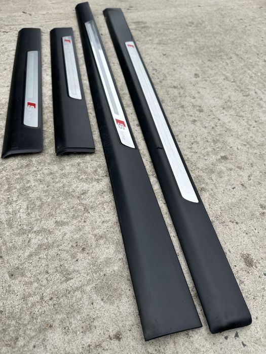 Декор, накладка порога Ауді а6 с6 s-line