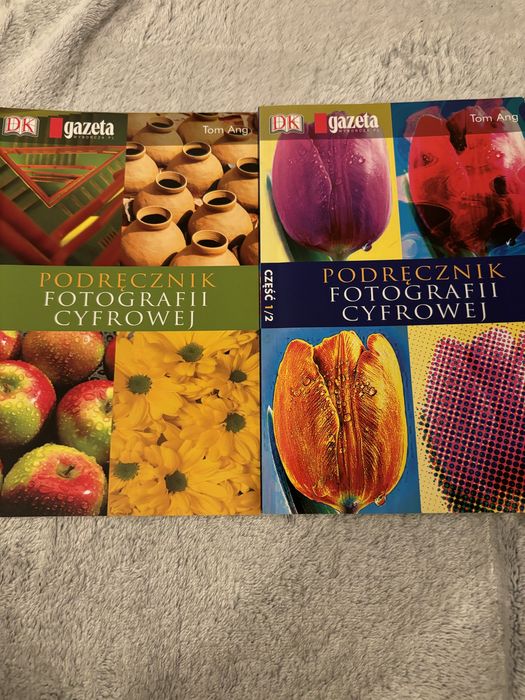2 ksiazki podręcznik fotografii cyfrowej