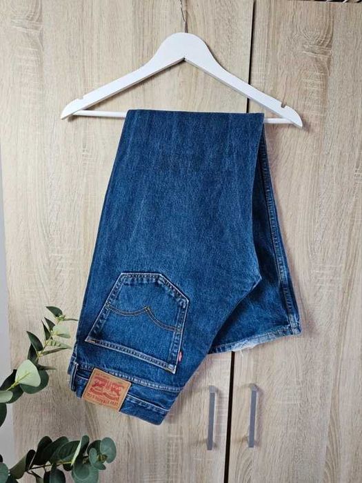 Spodnie jeans  vintage bawełna prosta nogawka Levi's 505 W36 L32