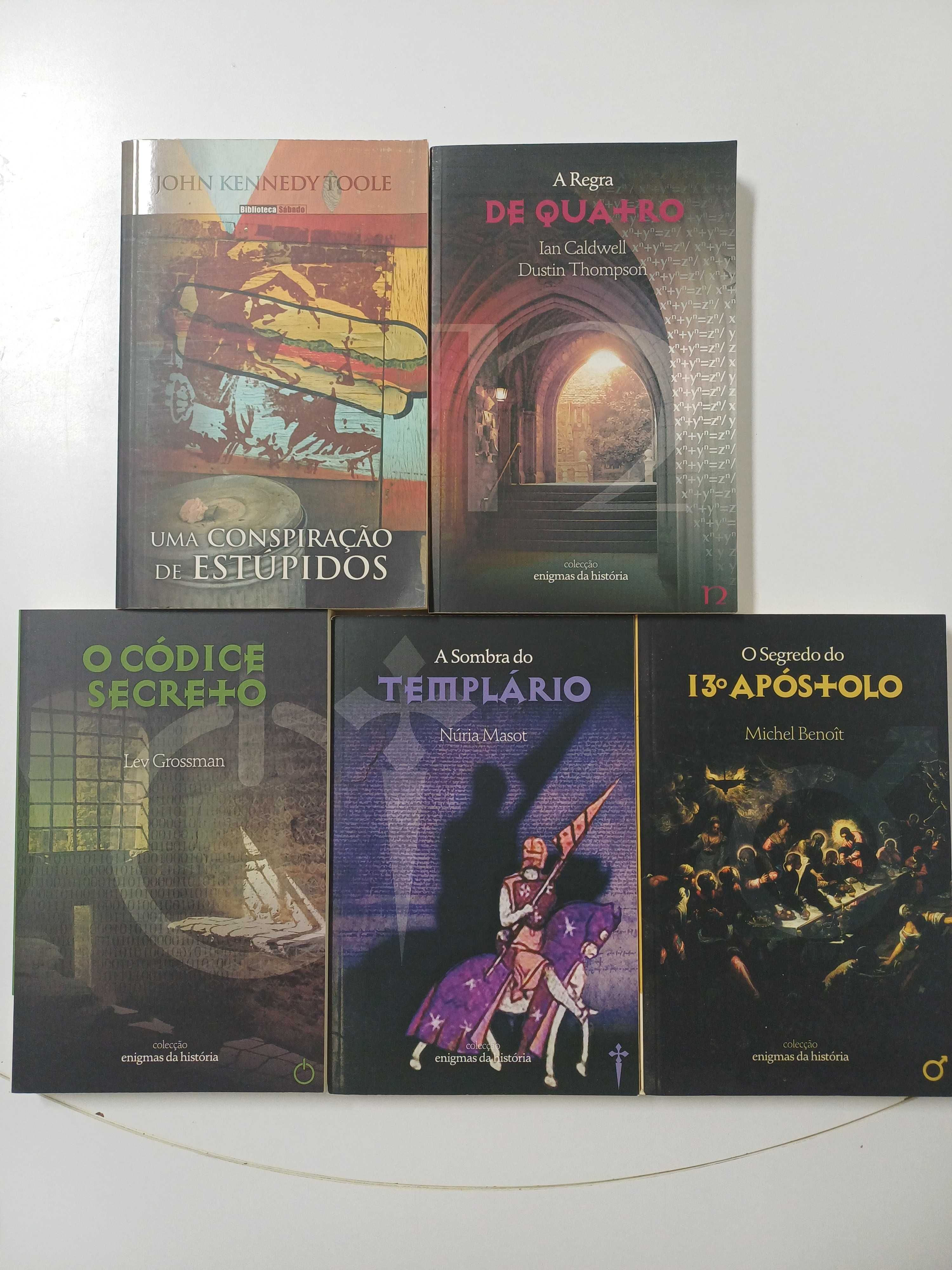 Lote de livros 5 unidades1
