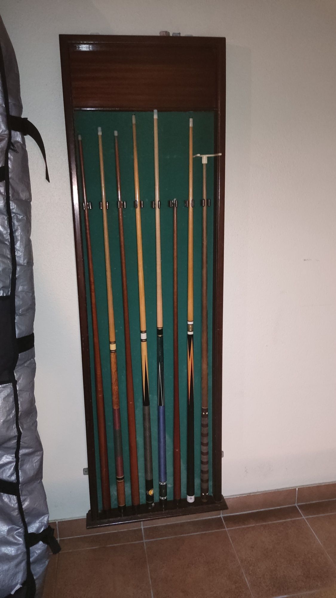Mesa de snooker/bilhar + acessórios