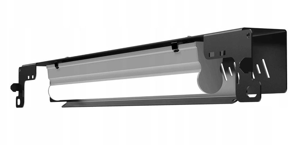 Panel LED RACK Professional 1U 19" czarny StalFlex