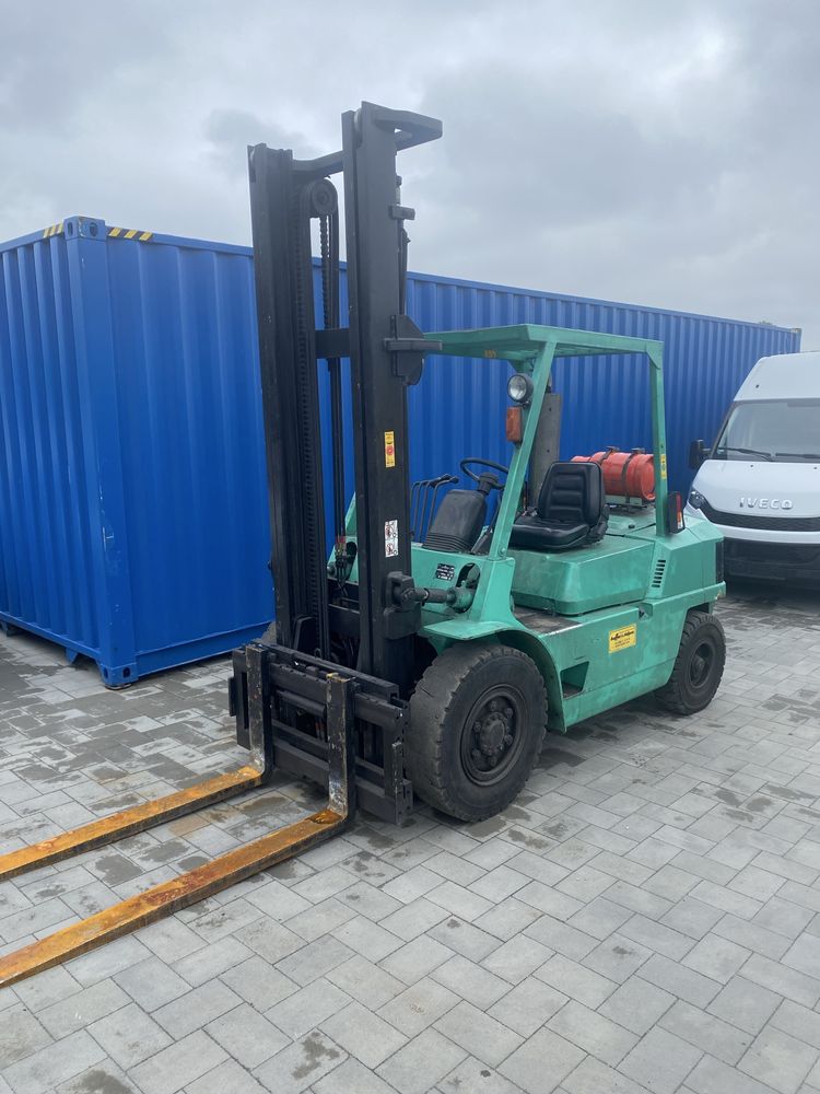 Wózek widłowy Mitsubishi FG35 1998r. Udźwig: 3,5T 9100mH z Niemiec