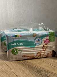 Підгузки lupilu soft &dry 3, 56 шт