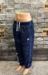 Spodnie dresowe ~ Nike ~ ortalion siateczka regulowane / L