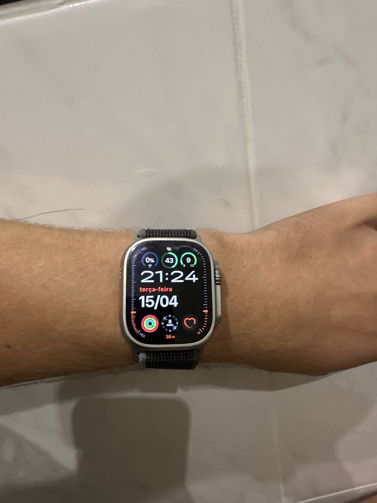 Apple Watch Ultra 1 | Como novo | Garantia + 2 pulseiras