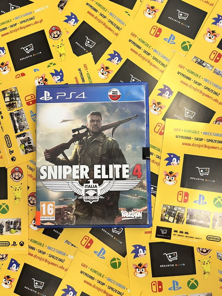 Sniper Elite 4 PS4 Wymiana/Skup/Sprzedaż