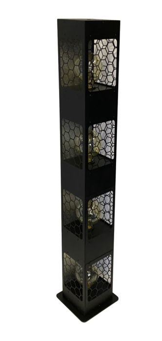 2x Retro oświetlenie 4 punktowe, w komplecie żarówki + podstawy