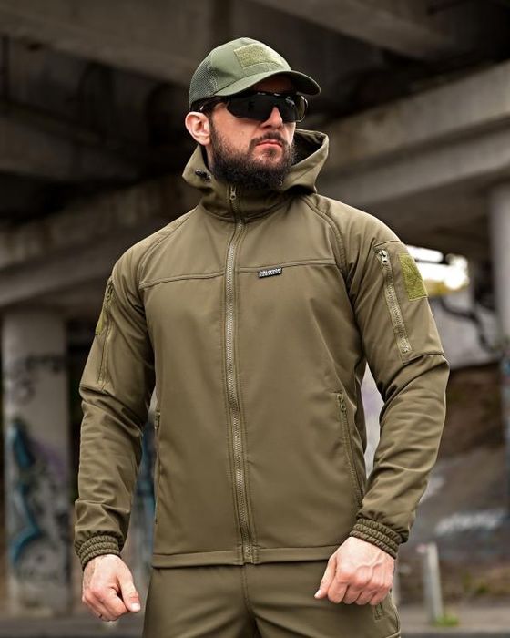 Тактичний костюм софтшел Oblivion олива/военная форма демисезон