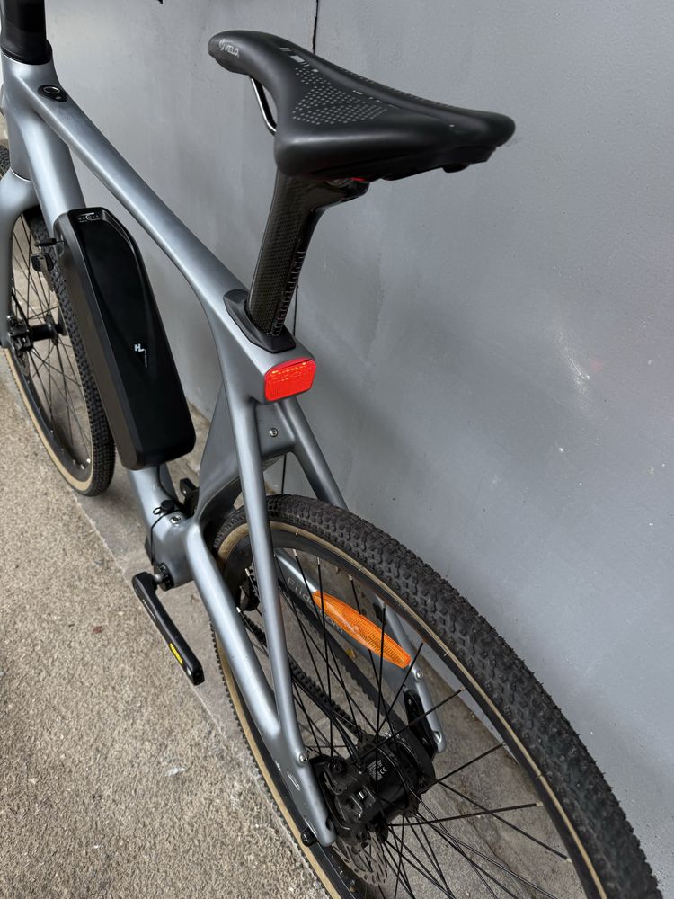 Карбоновий електровелосипед Fiido, розмір 55см, ремінь CarbonDrive CDX