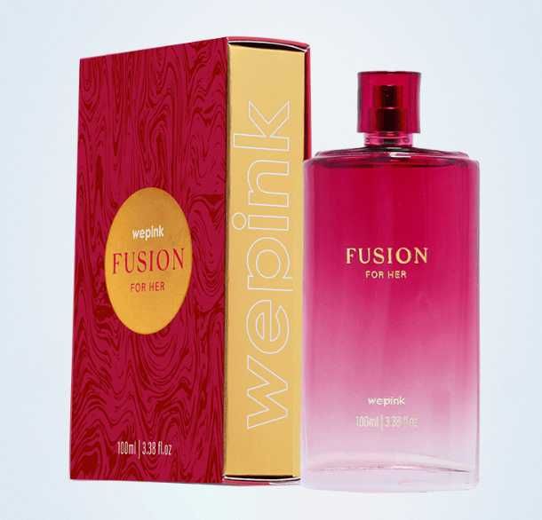 Perfume Fusion For Her 100ml - Wepink Produto Brasileiro