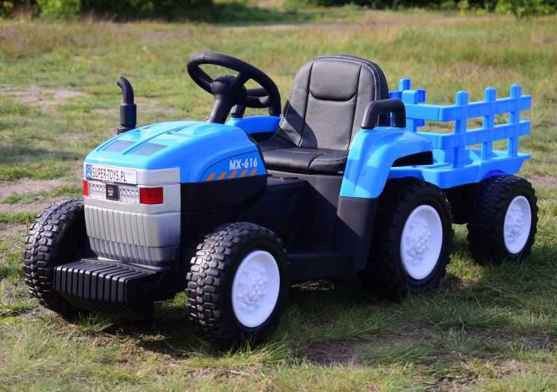 Autko DUŻY TRAKTOR NA AKUMULATOR dzieci zabawka jeździk pojazd pilot