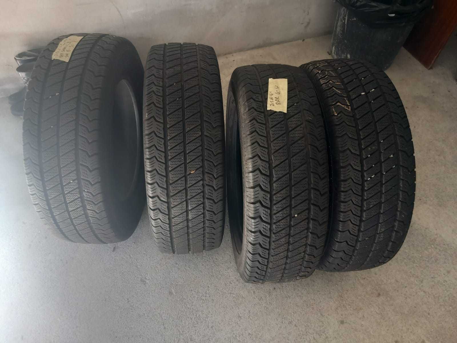 4 pneus 215/65R16 C Barum seminovos