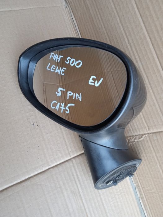 Fiat 500 Lusterko Lewe 5Pin C175