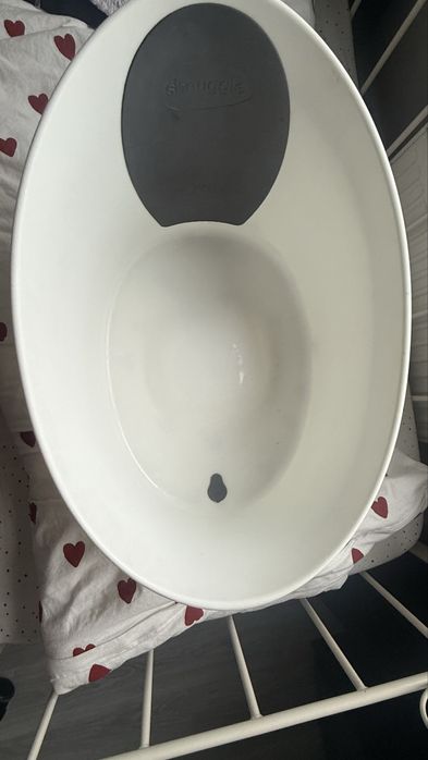 Wanienka Shnuggle Toddler z piankowym oparciem