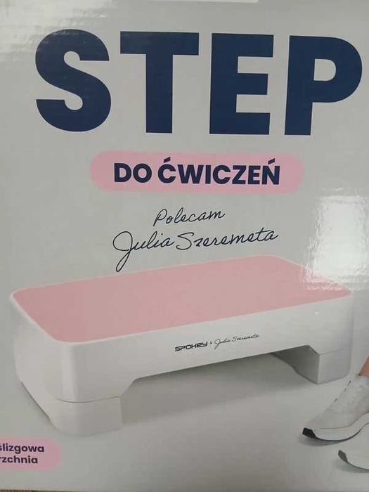 Step do ćwiczeń różowy